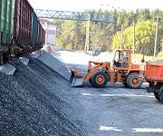 На станциях ПривЖД Саратовского региона организована ускоренная выгрузка сыпучих стройматериалов 