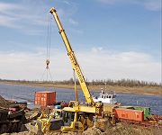 Енисейские речники перевезут около 300 тыс. тн инертных материалов для нужд ООО «РН-Ванкор»