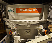 Новая конусная дробилка HP5 компании Metso обеспечивает требуемую производительность