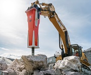 Новая версия самого большого гидромолота Rammer