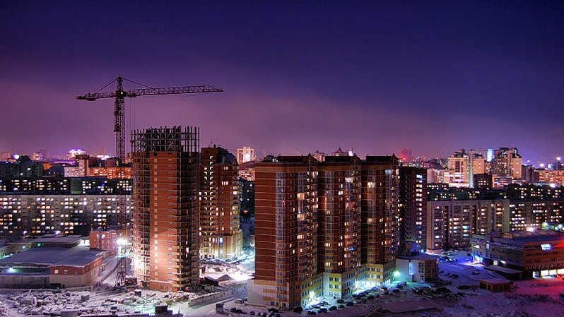 Выявлен рост объемов строительства в Новосибирской области за I квартал на 30 %