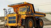 На предприятии ОАО «Доломит» впервые начали эксплуатацию карьерные самосвалы БЕЛАЗ грузоподъемностью 55 тонн