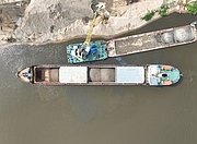 В Работках приняли первое судно типа «Волго-Балт» в рамках навигации 2025 года